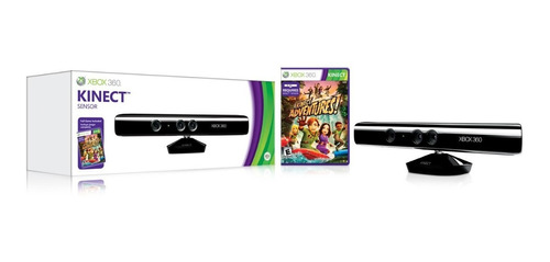 Sensor Kinect Xbox 360 Original Microsoft+juego Adventures