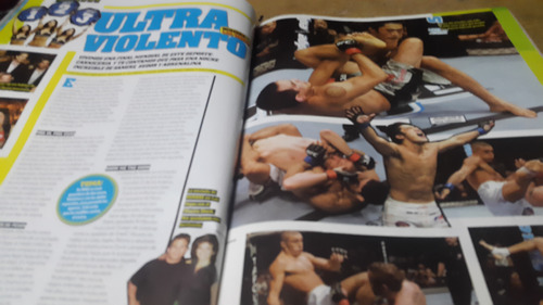 Revista H Hombre N° Aniversario 2008 Ultimate Fighting Champ