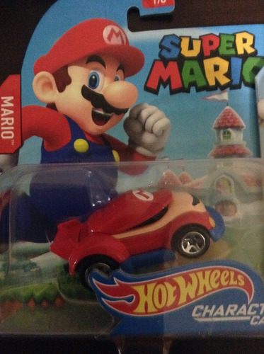 Imagen 2 de 10 de Hot Wheels Character Cars Super Mario
