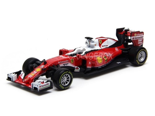 Fórmula 1 Ferrari Sf16-h Raikonnen E Vettel Bburago 1:43