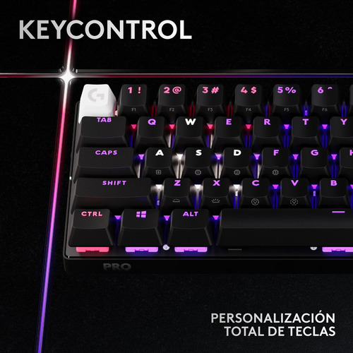 Teclado Inalámbrico Logitech G Pro X 60 Lightspeed Negro
