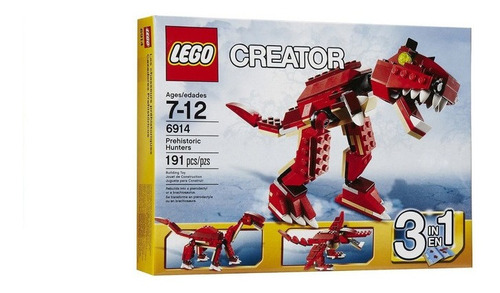 Lego 6914 Creator Prehistoric Hunters Sin/abrir