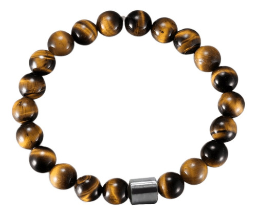 Pulsera Con Hematita Y Piedras Naturales Energia Proteccion