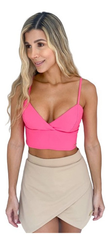 Crop Top Copas Tiras (ca0610)