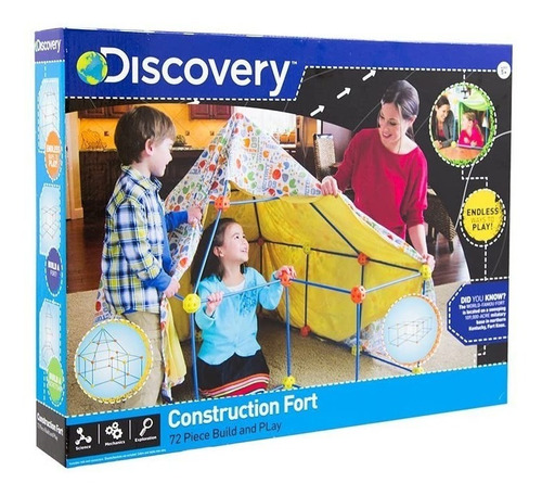 Discovery Kids Fortaleza Para Construir Castillos Figuras