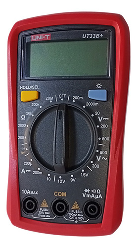 Tester Multimetro Digital Ut33b Uni-t