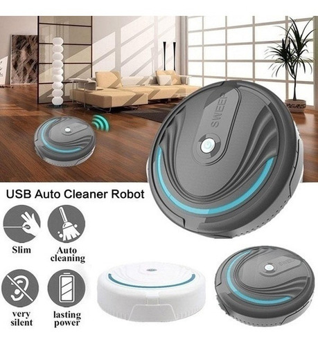 Automática Hogar Mopping Robot Limpiador Aspiradora Piso