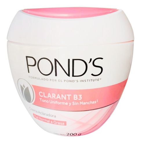 Crema Ponds Clarant B3 Piel Grasa 200 Gr