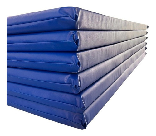 Colchonetes Para Escolas, Academias 1,20 X 60 X 4 Kit 15 Pçs Cor Azul Royal