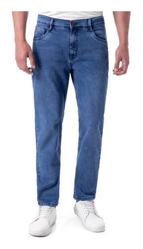 Pantalon Cargo Denim Stretch Norton Artizan Hombre