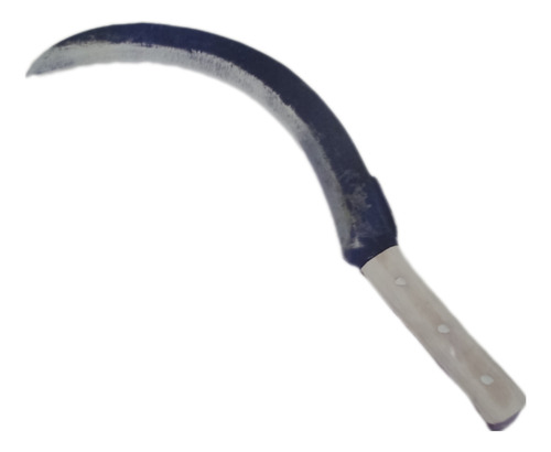 Foice Penado Feito Em Aço Mola 1045 C/ Cabo