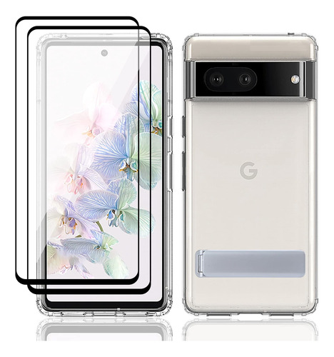 Funda Para Google Pixel 6a Protector Pantalla Transparente 2