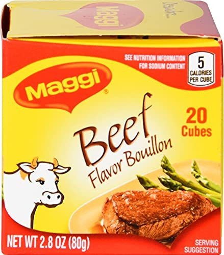 Condimento, Mezcla Para S Maggi Beef Flavor Bouillon 20 Cubo