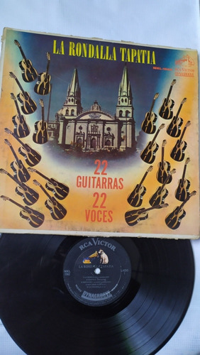 La Rondalla Tapatía 22 Guitarras Disco De Vinil Original 