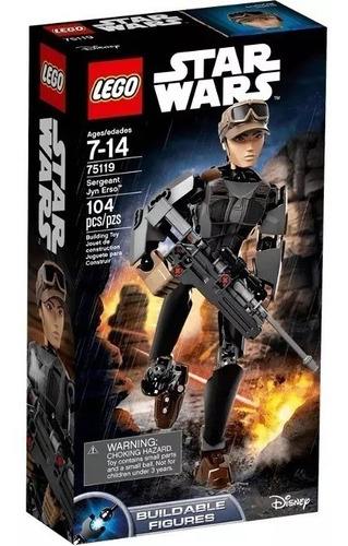 Lego Sergeant Jyn Erso 75119 Star Wars 104 Pzs Rogue One
