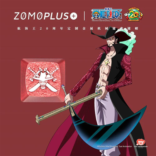 Keycap Gamer Zomo One Piece | Melhor Experiência Digitação