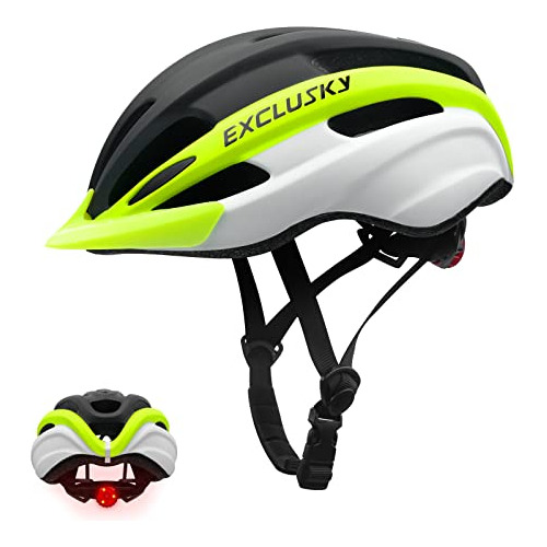 Casco De Bicicletas, Casco De Bicicletas Exclusky Con Techo