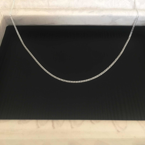 Imagen 4 de 10 de Cadena Casada 50 Cm Plata Ley .925 Agálea Joyería