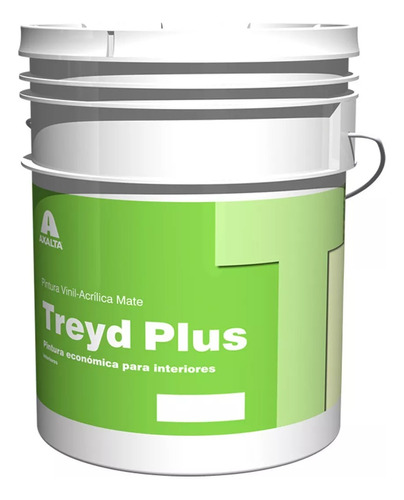 Pintura Vinílica Interior Treyd  Axalta 19lt Blanca