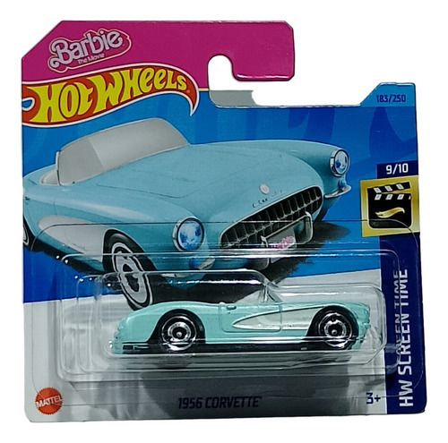 Hot Wheels Barbie 1956 Corvette  Fe-841  #183 Ed-2023 