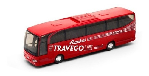 Welly Bus Super Coach World Tour Mercedes Benz Travego 1:64