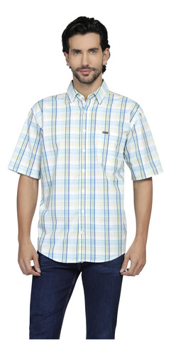 Camisa Regular Fit Lee Hombre Manga Corta 1m18