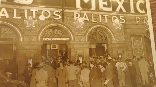 Foto Teatro - Pablo Palitos Original De Epoca