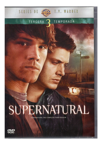 Supernatural Tercera Temporada 3 Tres Dvd