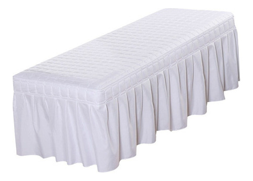 Funda De Cama Facial De Belleza Blanco-180x60cm