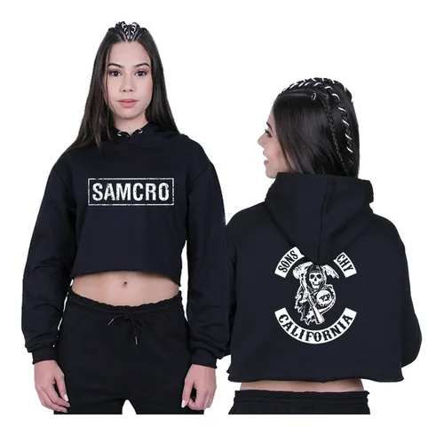 Moletom cropped hotsell feminino mercado livre