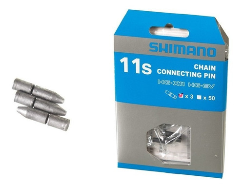 Shimano 11 Speed Pins Cadena - Bolsa De 3 Unidades