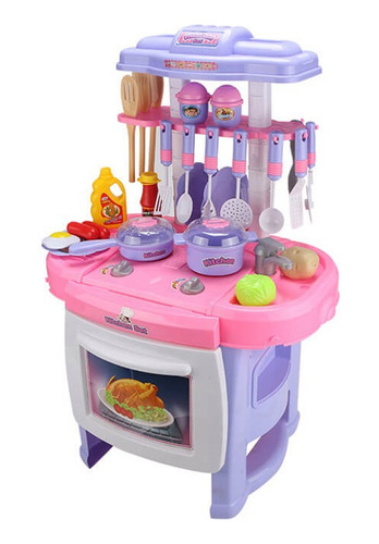 Juego De Cocina Set 27pzs Luz Sonido Simulador Horno