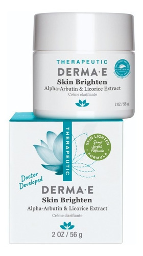 Imagen 4 de 4 de Derma E Blanqueador Terapéutico De La Piel 56g
