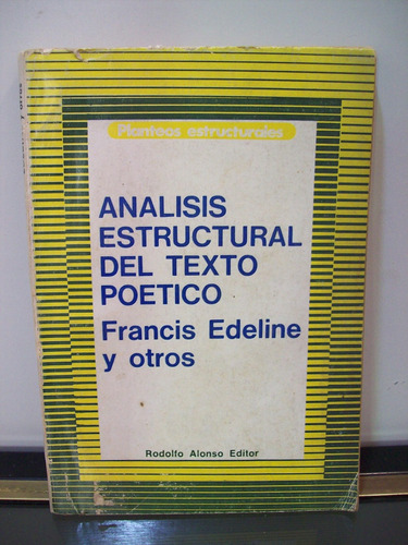 Adp Analisis Estructural Del Texto Poetico Francis Edeline 