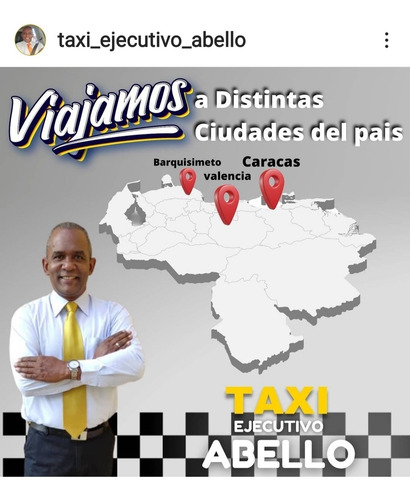 Imagen 1 de 5 de Taxi Ejecutivo A Otras Ciudades Y Aeropuertos Del País