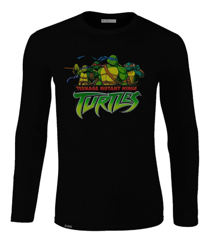 Camiseta Manga Larga Tortugas Ninja Lbo