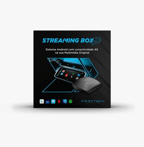 Streaming Box Automotivo Para Carros Com Sistema Carplay