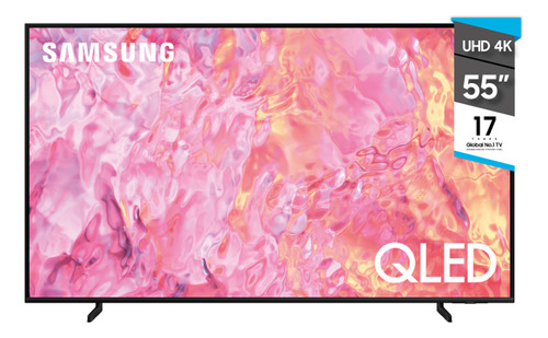 Imagen 1 de 5 de Television Samsung Qled 55 Quantum Hdr Processor Lite 4k