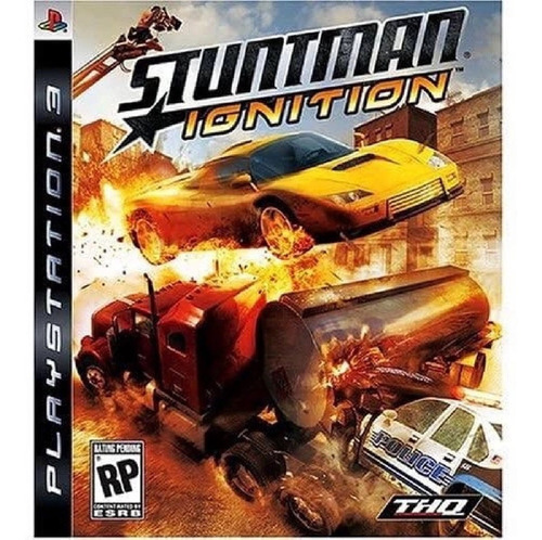 Jogo Stuntiman Ignition Ps3 Midia Fisica Playstation Thq