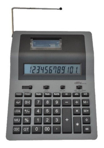 Imagen 1 de 4 de Calculadora Con Impresor Cifra Pr-226