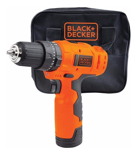 Taladro Inalambrico 12v Black+decker Hp12-ar