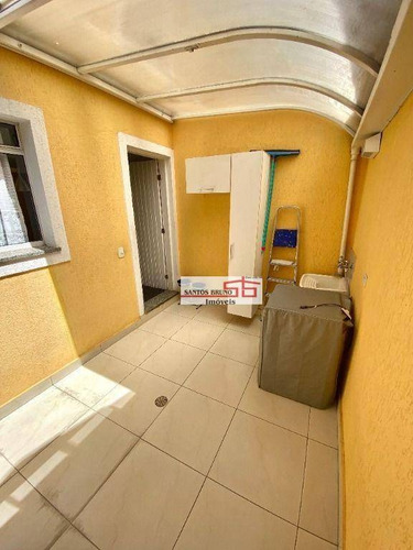 Imagem 9 de 19 de Lindo Sobrado(mobiliado) De 120m² Com 02 Dormitórios Sendo 02 Suítes Sacada Churrasqueira E 02 Vagas Em Ótima Localização No Bairro Do Limão - So1633