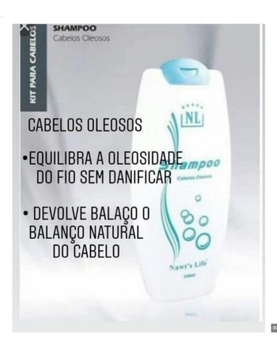 Shampoo P/ Cabelos Oleosos - Nawts Life