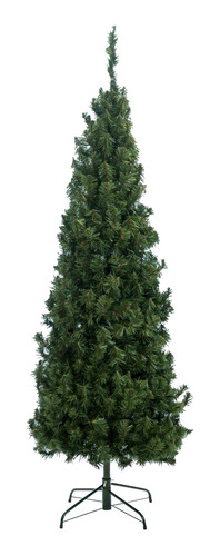 Arbol De Navidad Delgado Pino Vela Navideño Decoracion 1.5 M