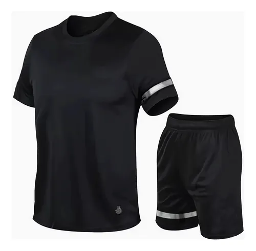 comprar Short Suelto + Playera Secado Rápido Conjunto Deportivo 2pzs