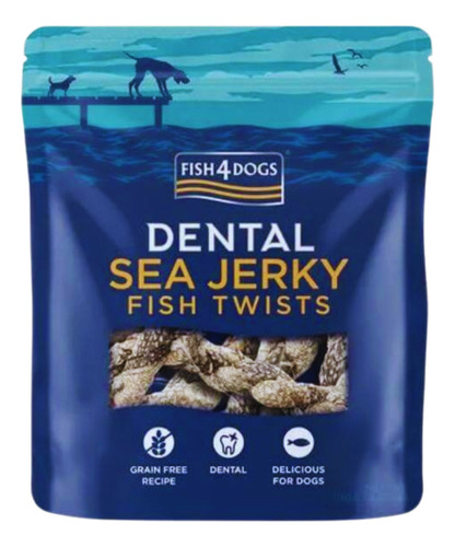 Snack Fish 4 Dogs Dental Sea Twists