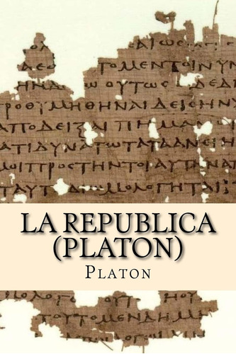 Libro: La República (platón) (edición En Español)
