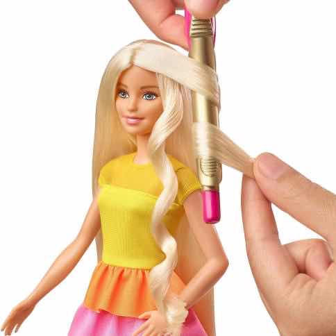 Muñeca Barbie Peinados De Ensueño Mattel Con Accesorios