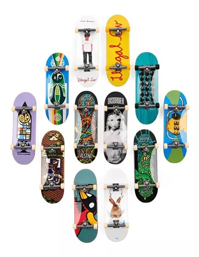 Fingerboards Tech Deck Mini Skate (Skate de Dedo) Revive Vestal - Virtual  Skate Shop