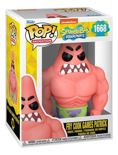 Funko Pop Bob Esponja Patricio 1668